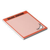 Big Smile Levendig Kleurrijk Notitieblok (Schuin)