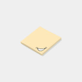 Big Smile Post schrijft Post-it® Notes (Schuin)