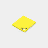 Big Smile Post schrijft Post-it® Notes (Schuin)