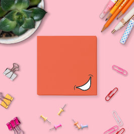 Big Smile Post schrijft Post-it® Notes