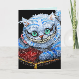 BIG SMILE SMILING CAT BIRTHDAY GREETING CARD KAART