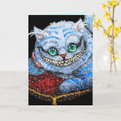 BIG SMILE SMILING CAT BIRTHDAY GREETING CARD KAART (Gele Bloem)