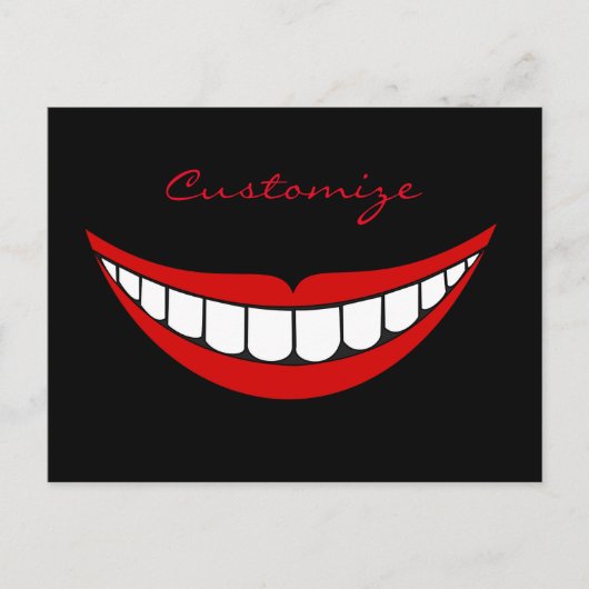 Big Smile Thunder_Cove Briefkaart (Voorkant)