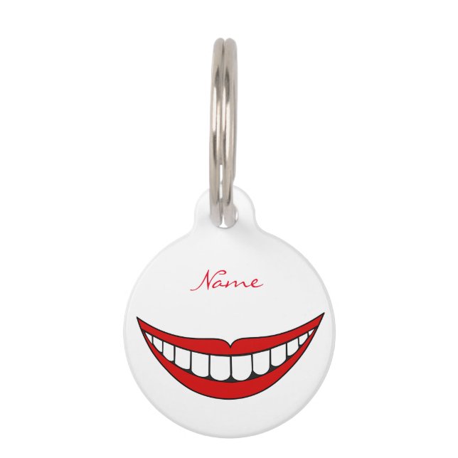 Big Smile Thunder_Cove Huisdierpenning (Voorkant)