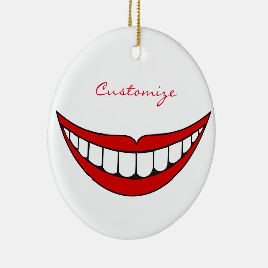 Big Smile Thunder_Cove Keramisch Ornament (Rechts)