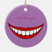Big Smile Thunder_Cove Keramisch Ornament (Achterkant)
