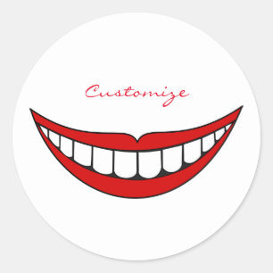 Big Smile Thunder_Cove Ronde Sticker