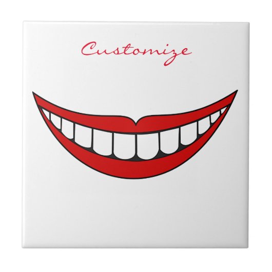 Big Smile Thunder_Cove Tegeltje (Voorkant)