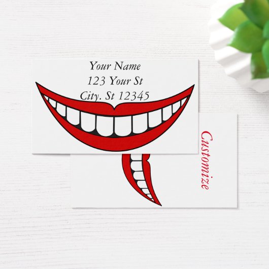 Big Smile Thunder_Cove Visitekaartje (Bureau)