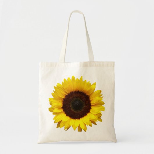 Big Smile/Yellow Sunflower Tote Bag (Voorkant)