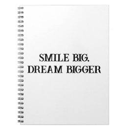 Big Smiles & Dreams Notitieboek voor kinderen