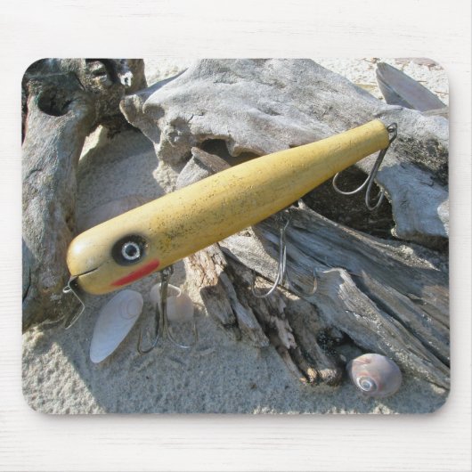 Big Snook  Lure Mousepad Muismat (Voorkant)