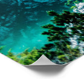 Big Snow Mountains Snowing Mountain Foto Poster (Hoek)