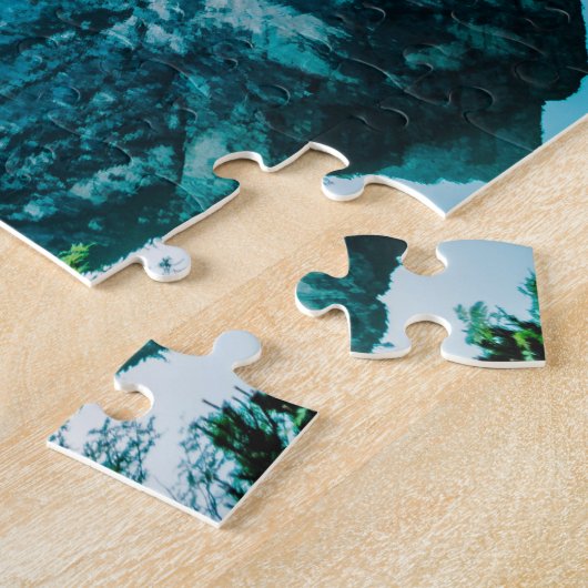 Big Snow Mountains Snowing Mountain Legpuzzel (Zijkant)