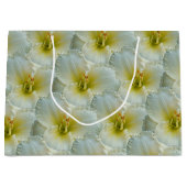 'Big Snowbird' Wit met geel Dagelijks Patroon Groot Cadeauzakje (Voorkant)