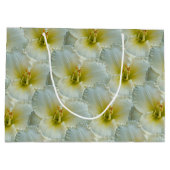 'Big Snowbird' Wit met geel Dagelijks Patroon Groot Cadeauzakje (Achterkant)