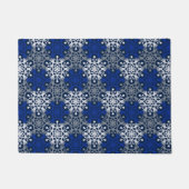 Big Snowflakes Mod Winter Dedoor Mat (Voorkant)