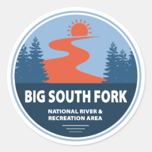 Big South Fork National River and Recreation Area Ronde Sticker