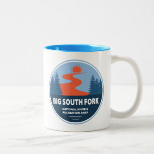 Big South Fork National River and Recreation Area Tweekleurige Koffiemok