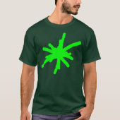 Big Spark - Groen op donker T-shirt (Voorkant)
