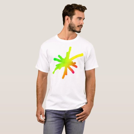 Big Spark - Tye Dye Effect T-shirt (Voorkant volledig)