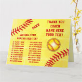 BIG Speciaal, Softball Dank u Kaarten, 3 Grootte Kaart (Gele Bloem)