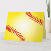 BIG Speciaal, Softball Dank u Kaarten, 3 Grootte Kaart (Achterkant)