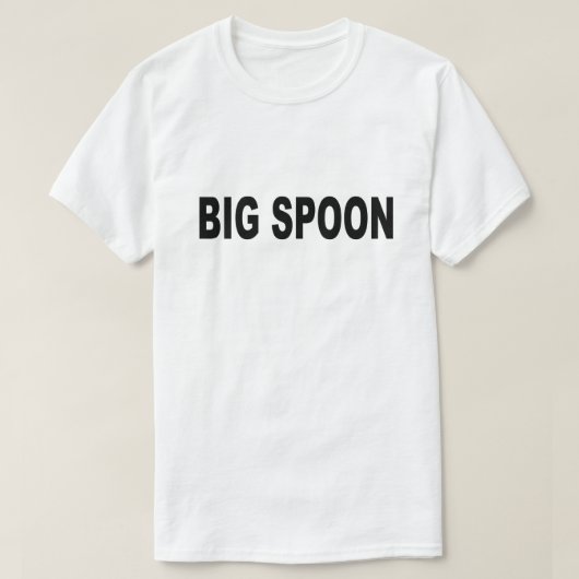 BIG SPOON T-SHIRT (Design voorkant)