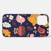 Big spring Pasen collectie van bloemen, bladeren, Case-Mate iPhone Case (Achterkant (horizontaal))