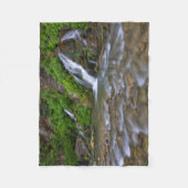 Big Springs Virgin | Nationaal Park Zion Fleece Deken (Voorkant)