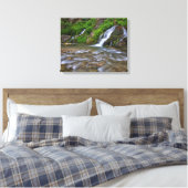 Big Springs Virgin River | Zion National Park Canvas Afdruk (Insitu (Slaapkamer))