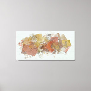 Big Squares V Canvas Afdruk