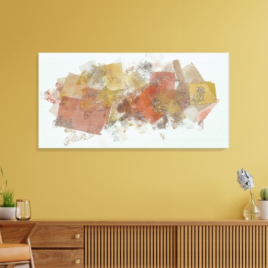 Big Squares V Canvas Afdruk (Insitu (Woonkamer))