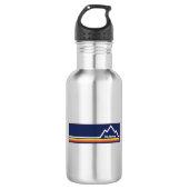 Big Squaw Mountain - skioord Waterfles (Voorkant)