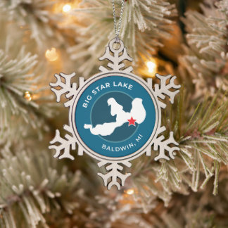 Big Star Lake Ornament