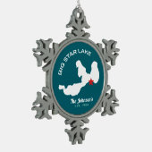 Big Star Lake Ornament (Links)