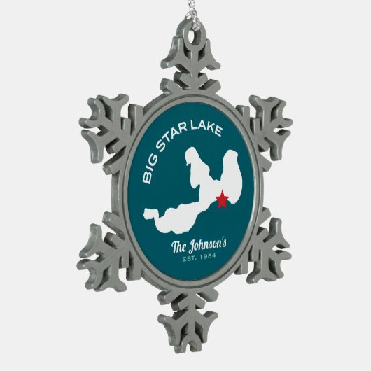  Big Star Lake Ornament (Links)