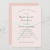 Big Starfish Bridesmaids Luncheon Uitnodiging (Voorkant / Achterkant)