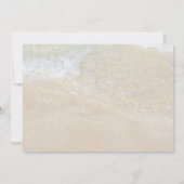 Big Starfish Couples Shower Party Invitation Kaart (Achterkant)