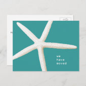Big Starfish Moving Coast Custom Briefkaart (Voorkant / Achterkant)
