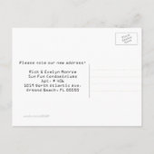 Big Starfish Moving Coast Custom Briefkaart (Achterkant)