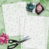 Big Starfish Patroon op whitepapier Tissuepapier