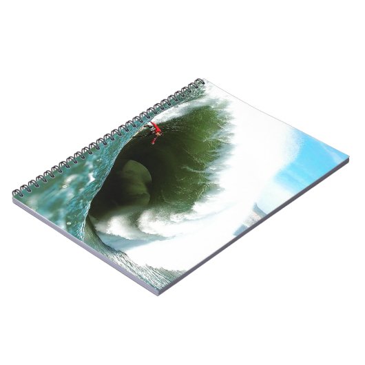 Big Steep Surfing Wave Notitieboek (Linkerzijde)