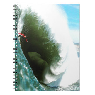 Big Steep Surfing Wave Notitieboek