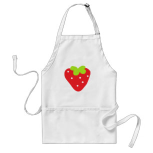 Big Strawberry Standaard Schort
