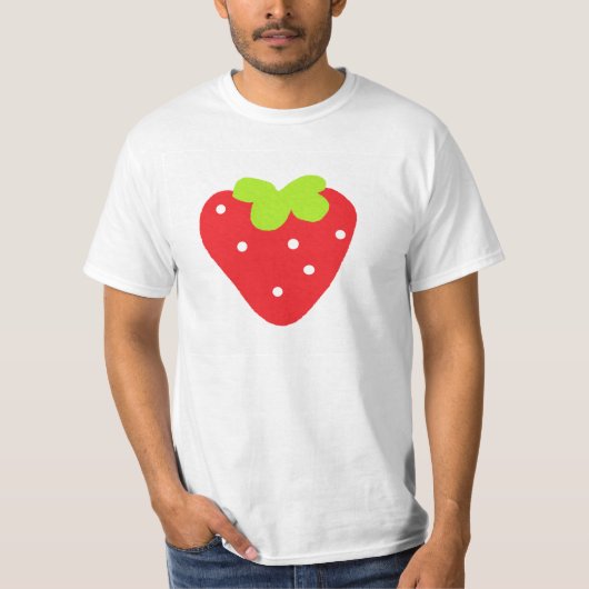 Big Strawberry T-shirt (Voorkant)