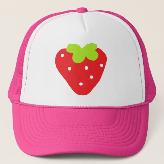 Big Strawberry Trucker Pet (Voorkant)