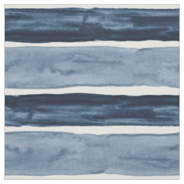 BIG STRIPE Indigo Waterverf Stripe Patroon Stof