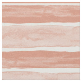 BIG STRIPE Peach Waterverf Stripe Patroon Stof