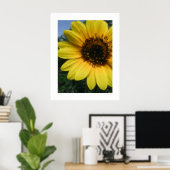 Big Sunflower - 28,5 x 36 inch Poster (Thuiskantoor)